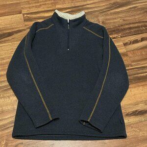 EUC Kuhl Europa 1/4 Zip Alpaca Fleece-Medium